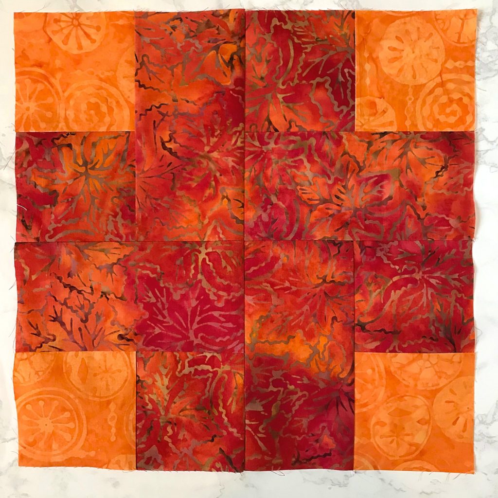 August Entry for the Patterns by Jen 2019 Monthly Color Challenge
