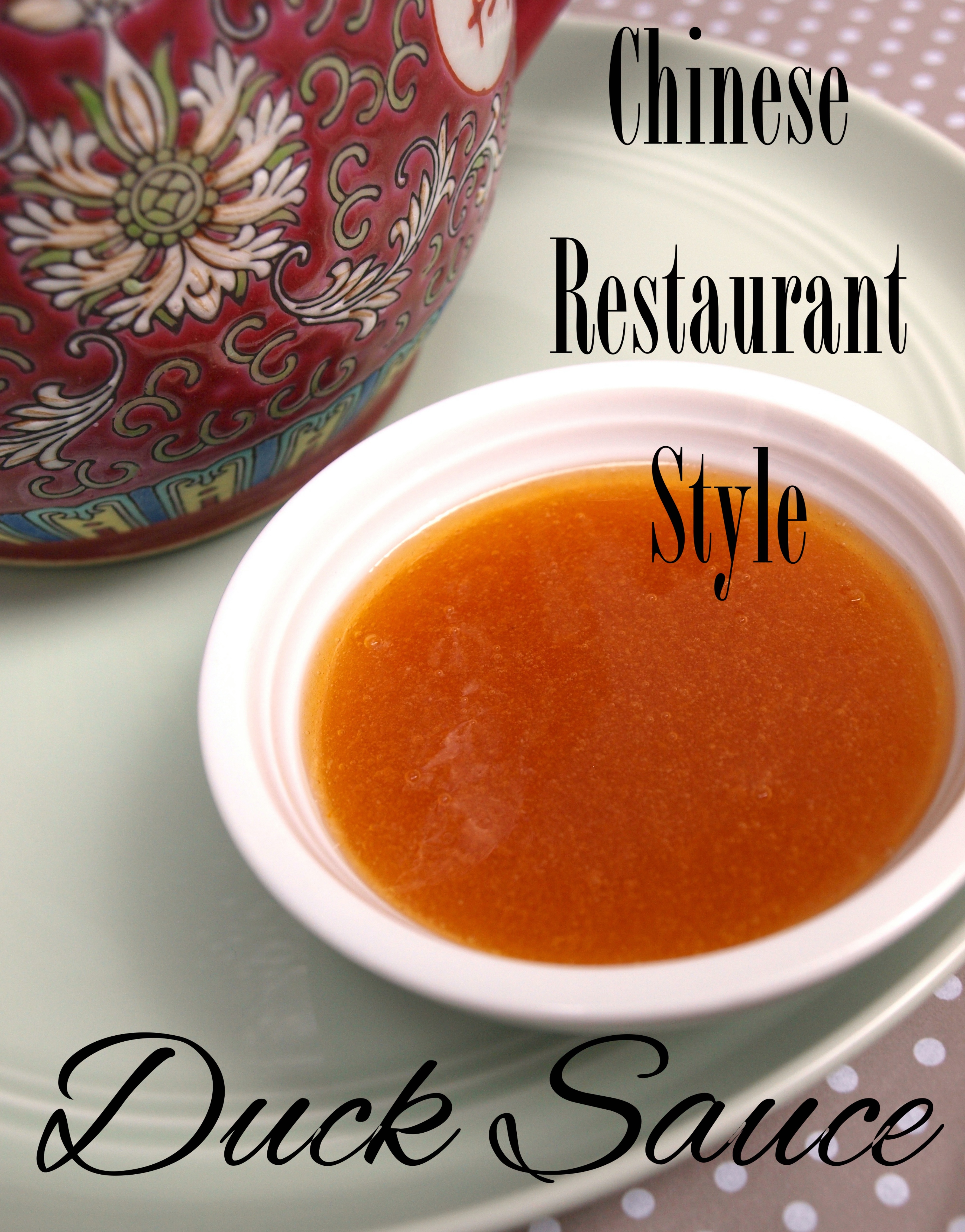 Chinese Restaurant Style Duck Sauce Recipe - createwithclaudia.com