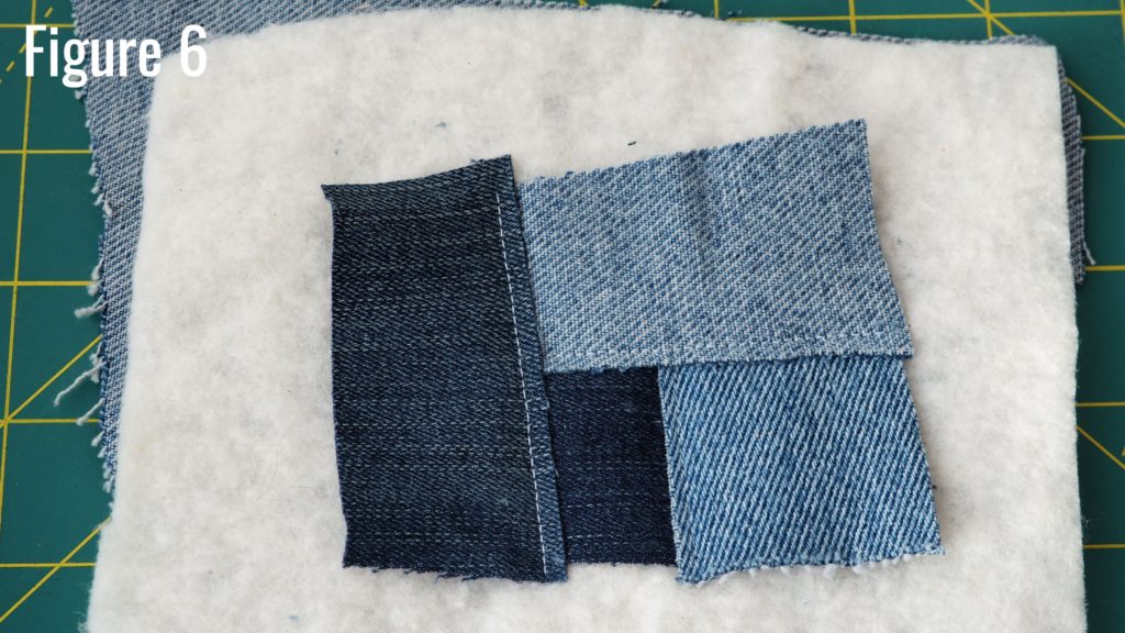 How to Make Coasters Out Of Recycled Denim Blue Jeans - Free Tutorial - Create with Claudia