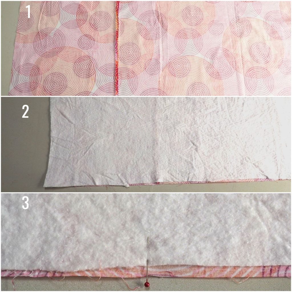 Ombré (Gradient) Quilt-As-You-Go Table Runner Tutorial - createwithclaudia.com