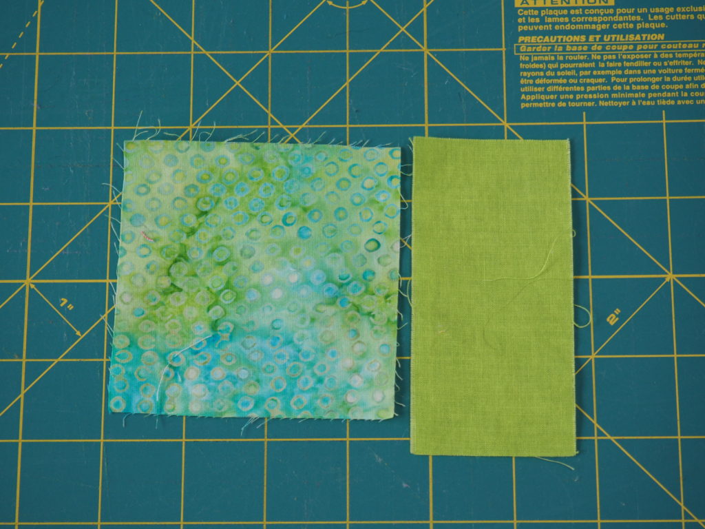 DIY tutorial on how to create fabric yardage out of scrap fabric pieces.  createwithclaudia.com 