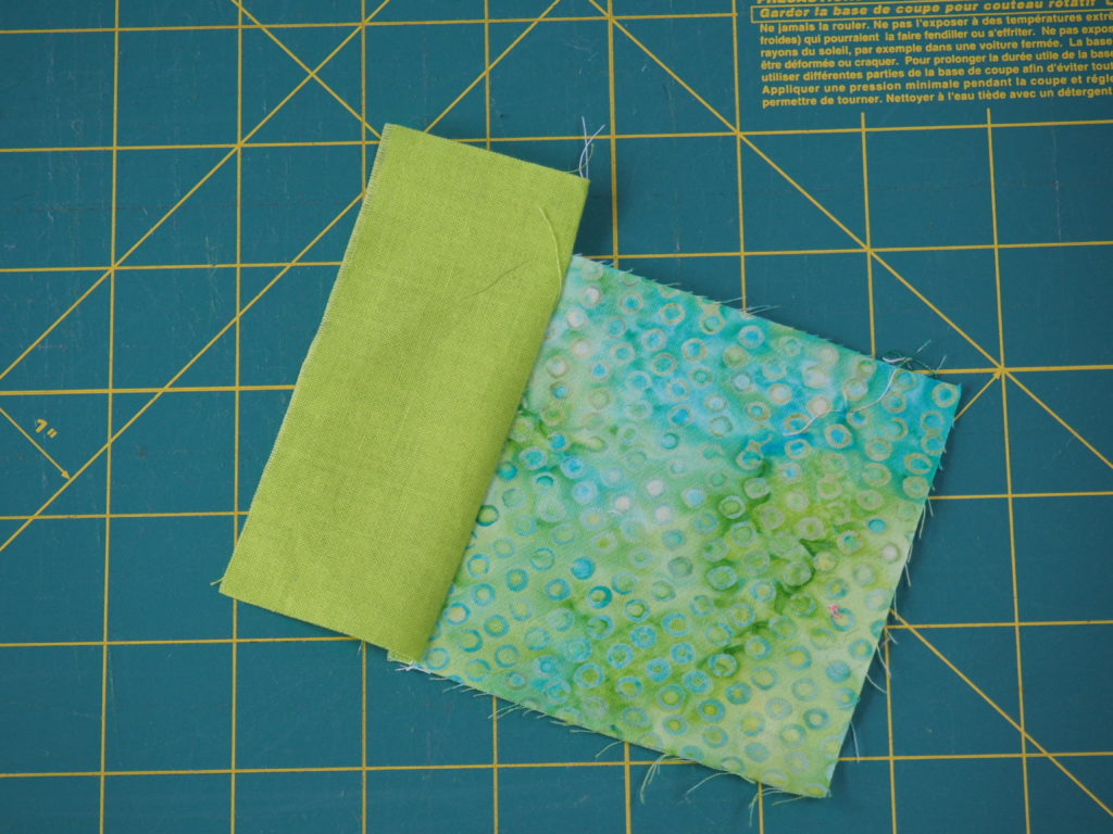 DIY tutorial on how to create fabric yardage out of scrap fabric pieces.  createwithclaudia.com 