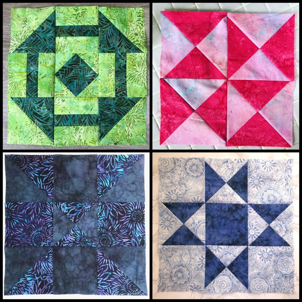 April Block for the Patterns By Jen 2019 Monthly Color Challenge - createwithclaudia