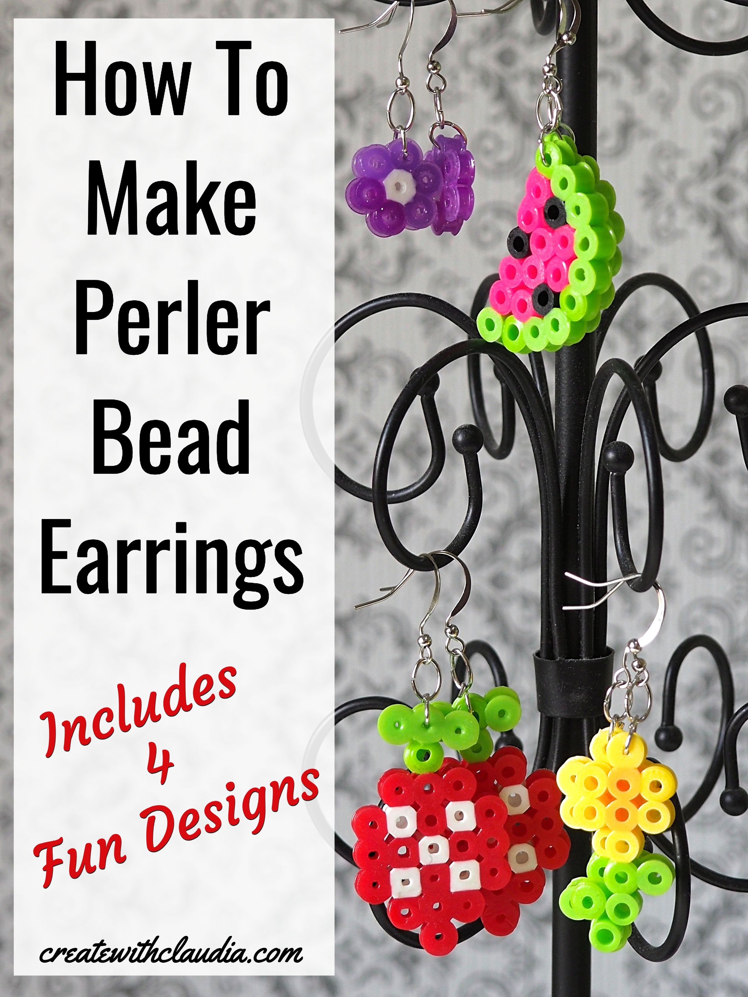 How to DIY Cute Bead Strawberry - Fab Art DIY  Beaded crafts, Beaded  flowers patterns, Strawberry crafts