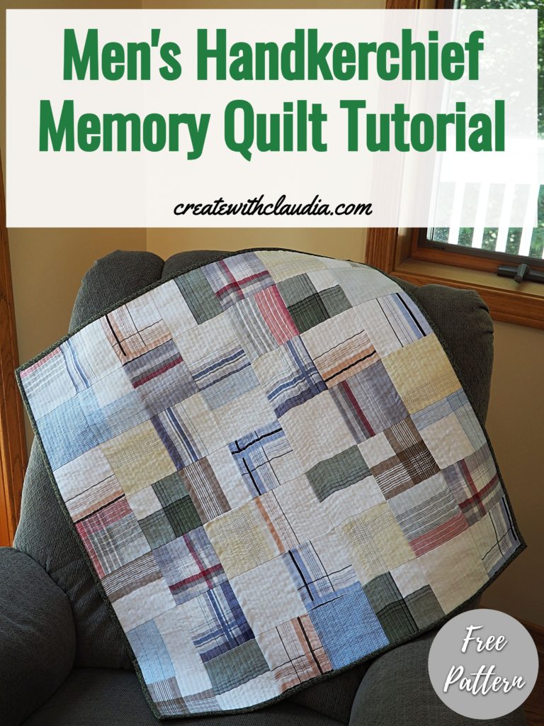 Men's Handkerchief Quilt - Awesome Memory Quilt Ideas