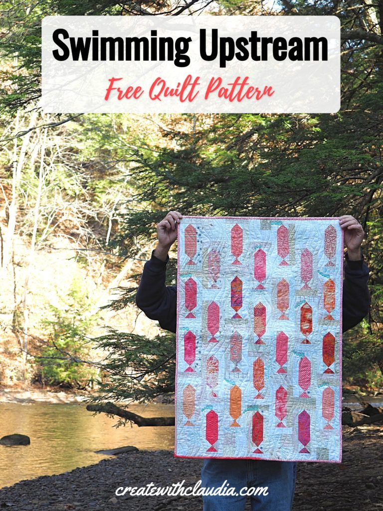 Swimming Upstream Quilt Pattern - Free Pattern