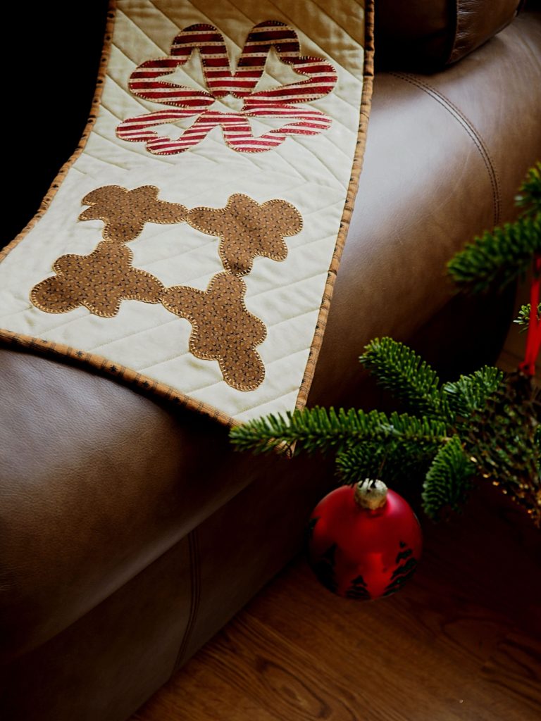 Gingerbread Cookie Cutter Cutout Quilt Block Tutorial