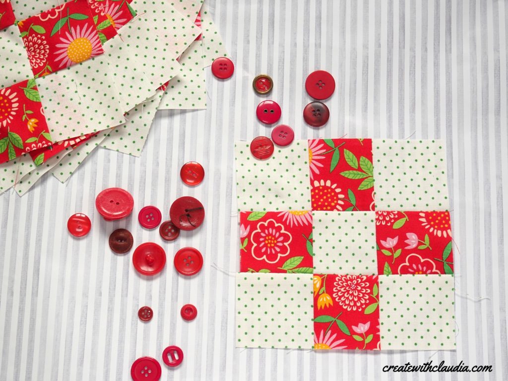 Create with Claudia 202 Mystery Quilt Along January Block #createwithclaudiaqal