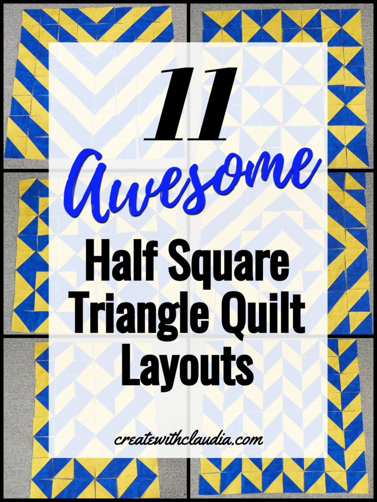 11 Awesome Half Square Triangle Patterns for Quilts
