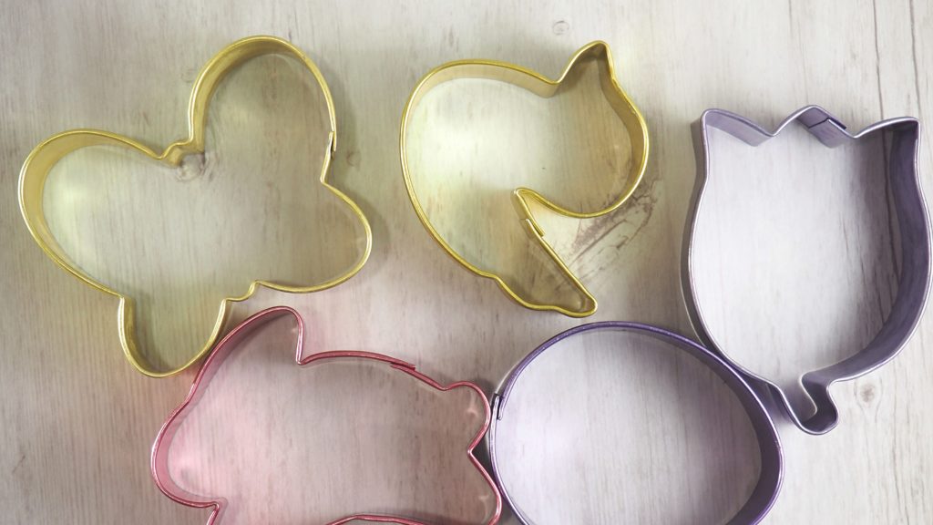 Cookie cutters for the Easter ornaments