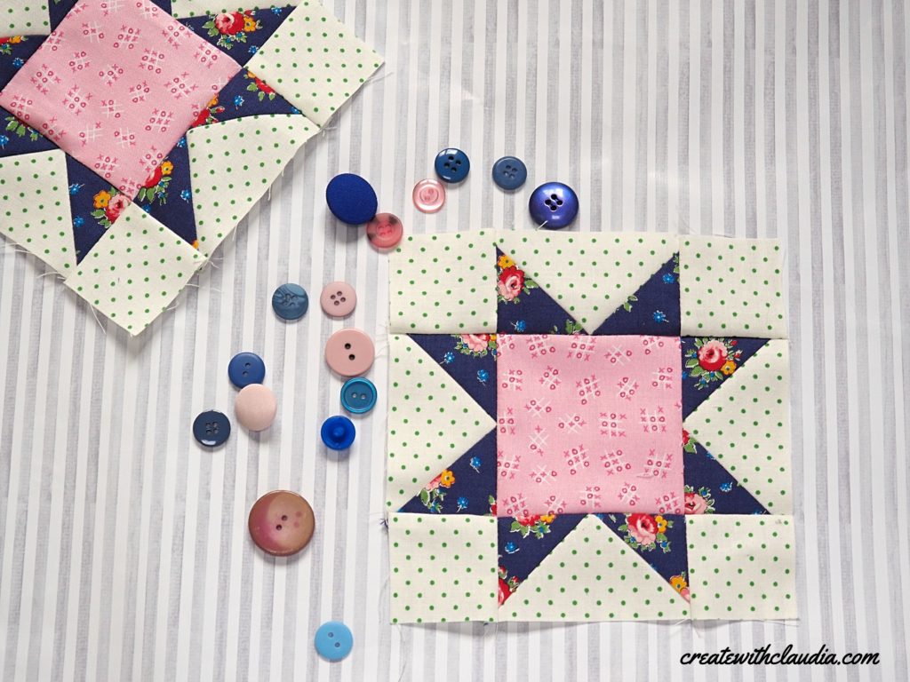 April Mystery Block Instructions for the 2020 Create with Claudia Mystery Quilt Along