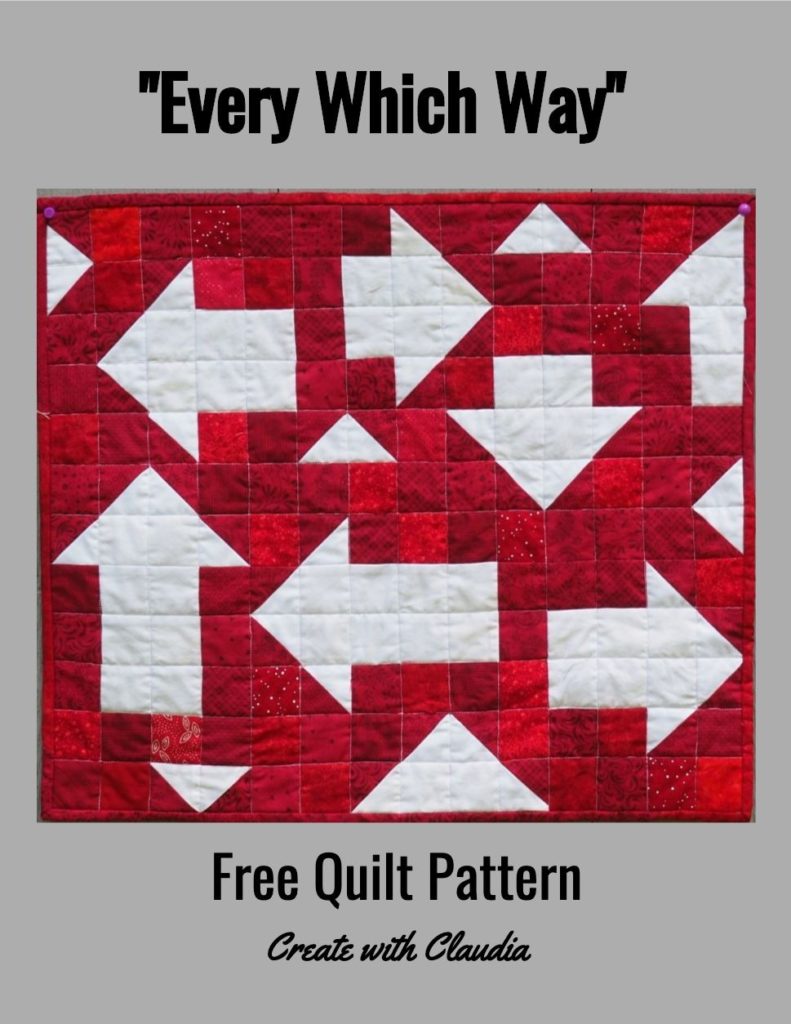 Free Modern Wall Quilt Pattern 