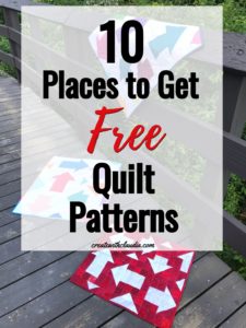 10 Places to Find Free Quilt Patterns - Create with Claudia