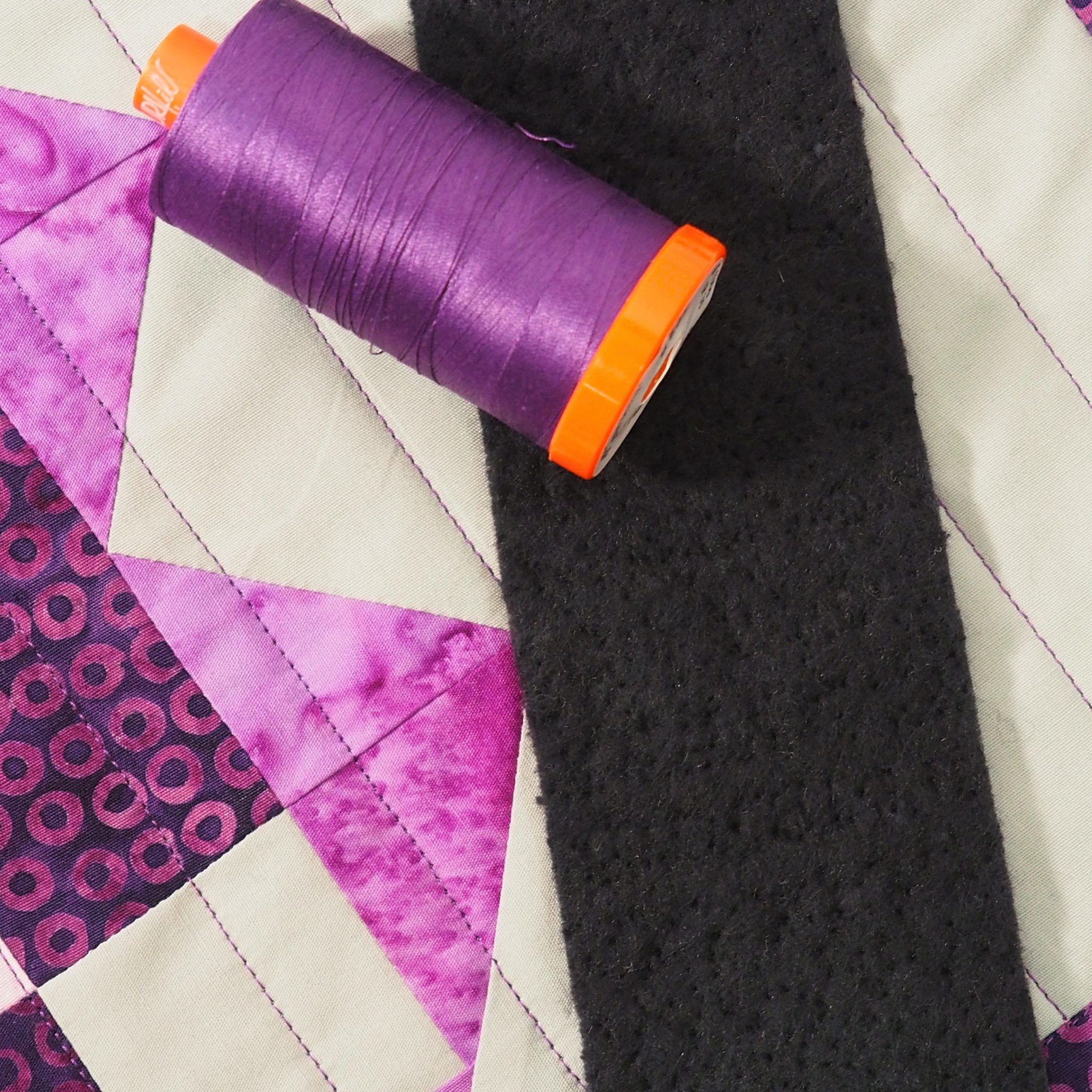 Quilted Batik Placemats Pattern Winter Skies Create with Claudia