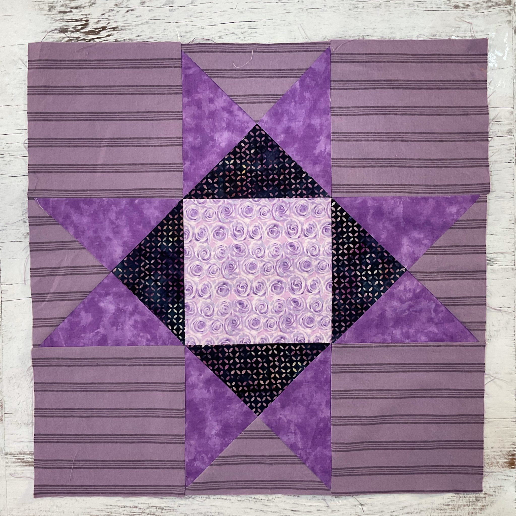 How to Make a Large Ohio Star Quilt Block Create with Claudia