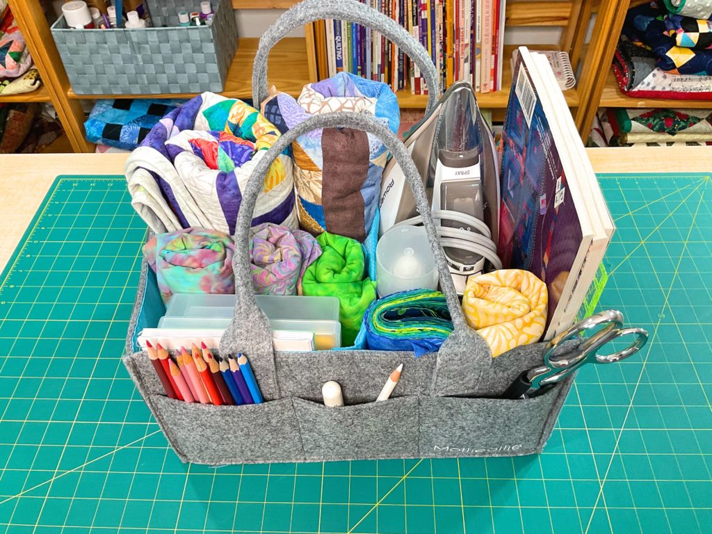 Using the Mollie Ollie Mimmo Caddy for Craft Supplies - Modern on