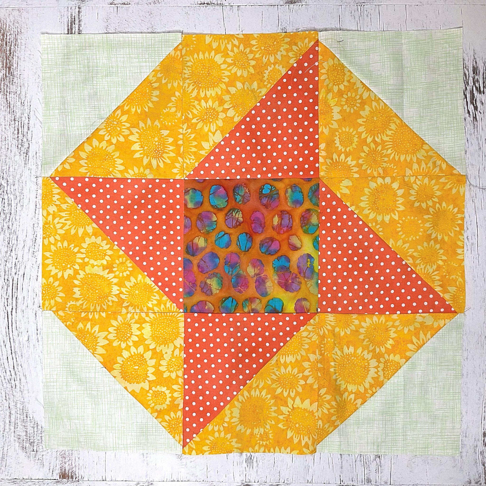 How to Make a Large Friendship Ribbon Quilt Block Create with Claudia