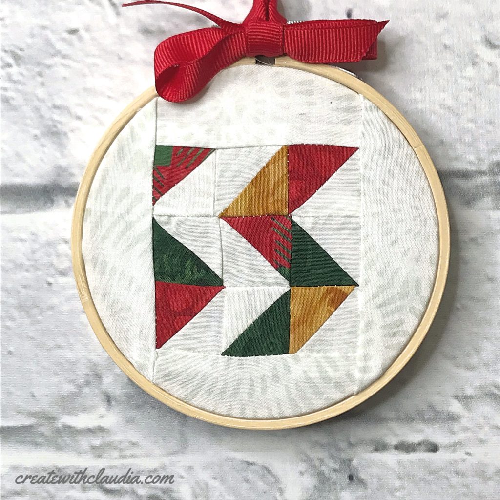 Mini Embroidery Hoop Ornaments