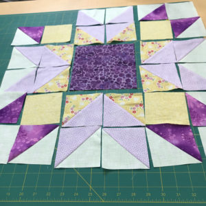 How to Make a Large Blueberry Pie Quilt Block - Create with Claudia
