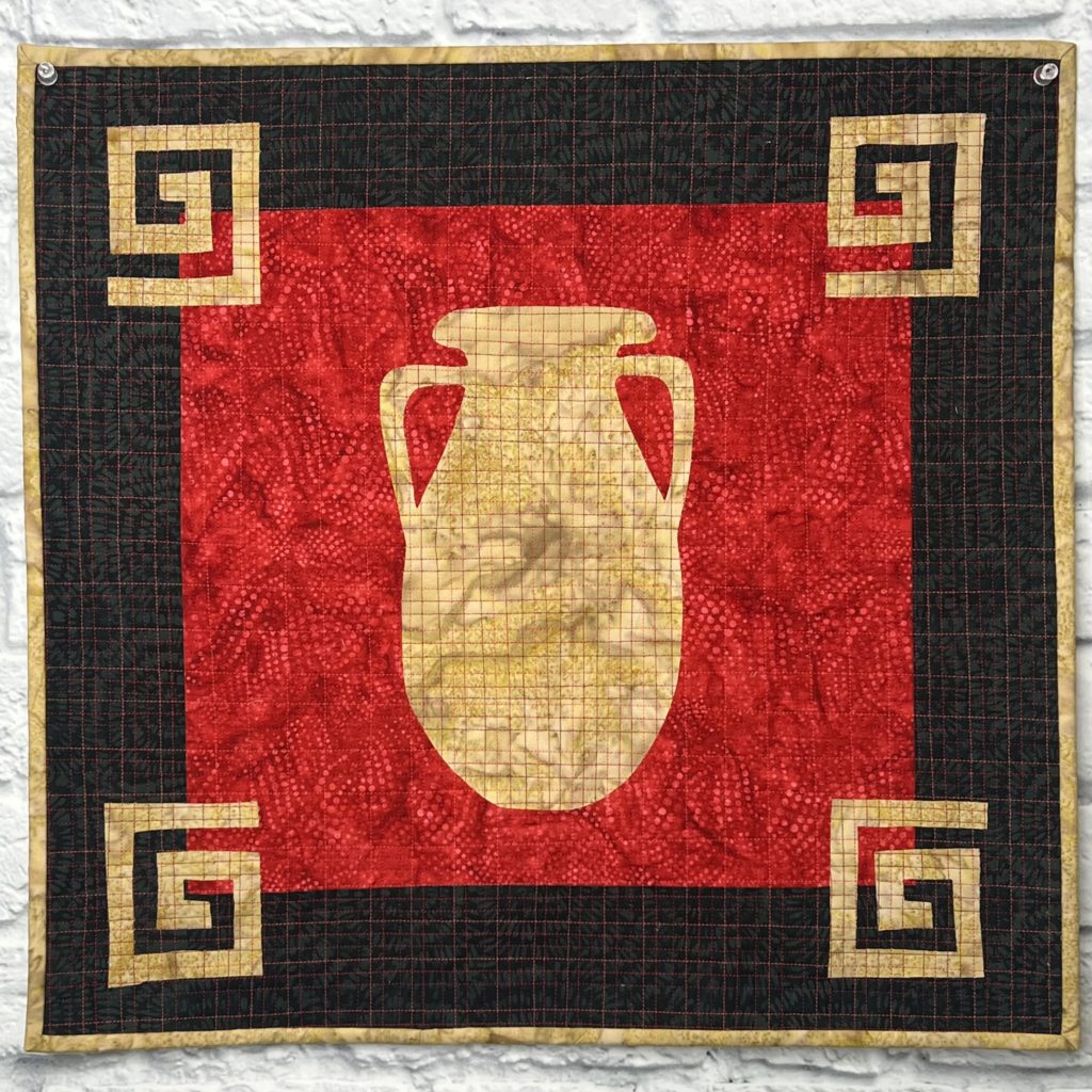 roman amphora mosaic