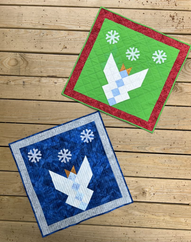 How to make an angel quilt with the Accuquilt® Tree of Life Die