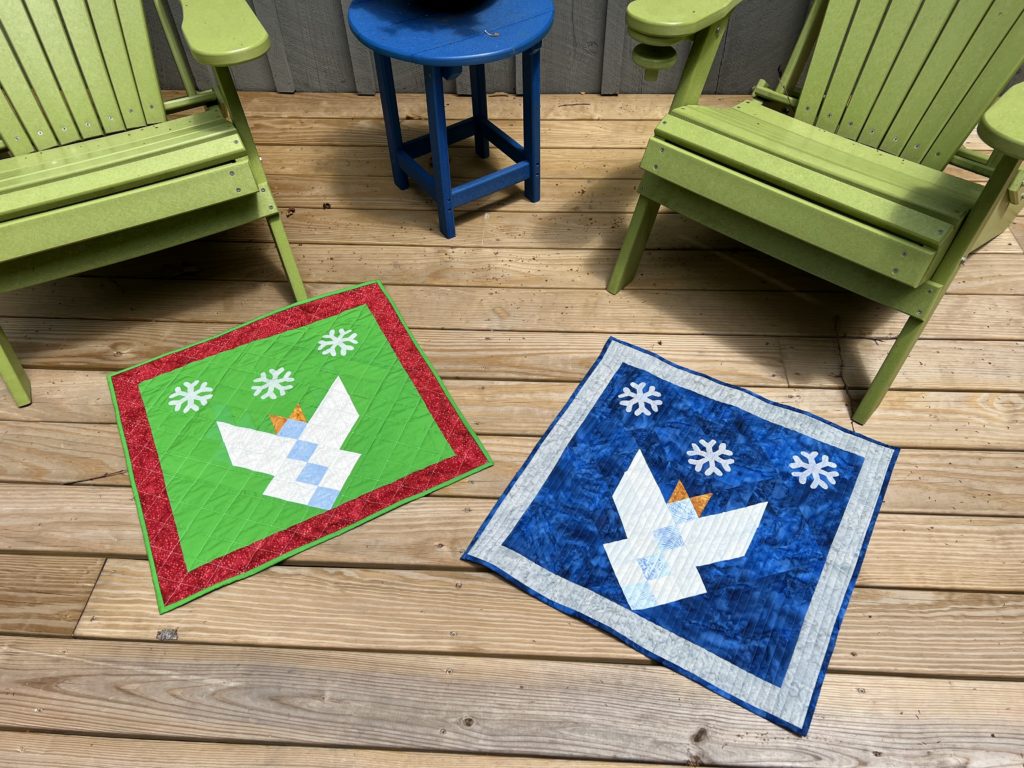How to make an angel quilt with the Accuquilt® Tree of Life Die