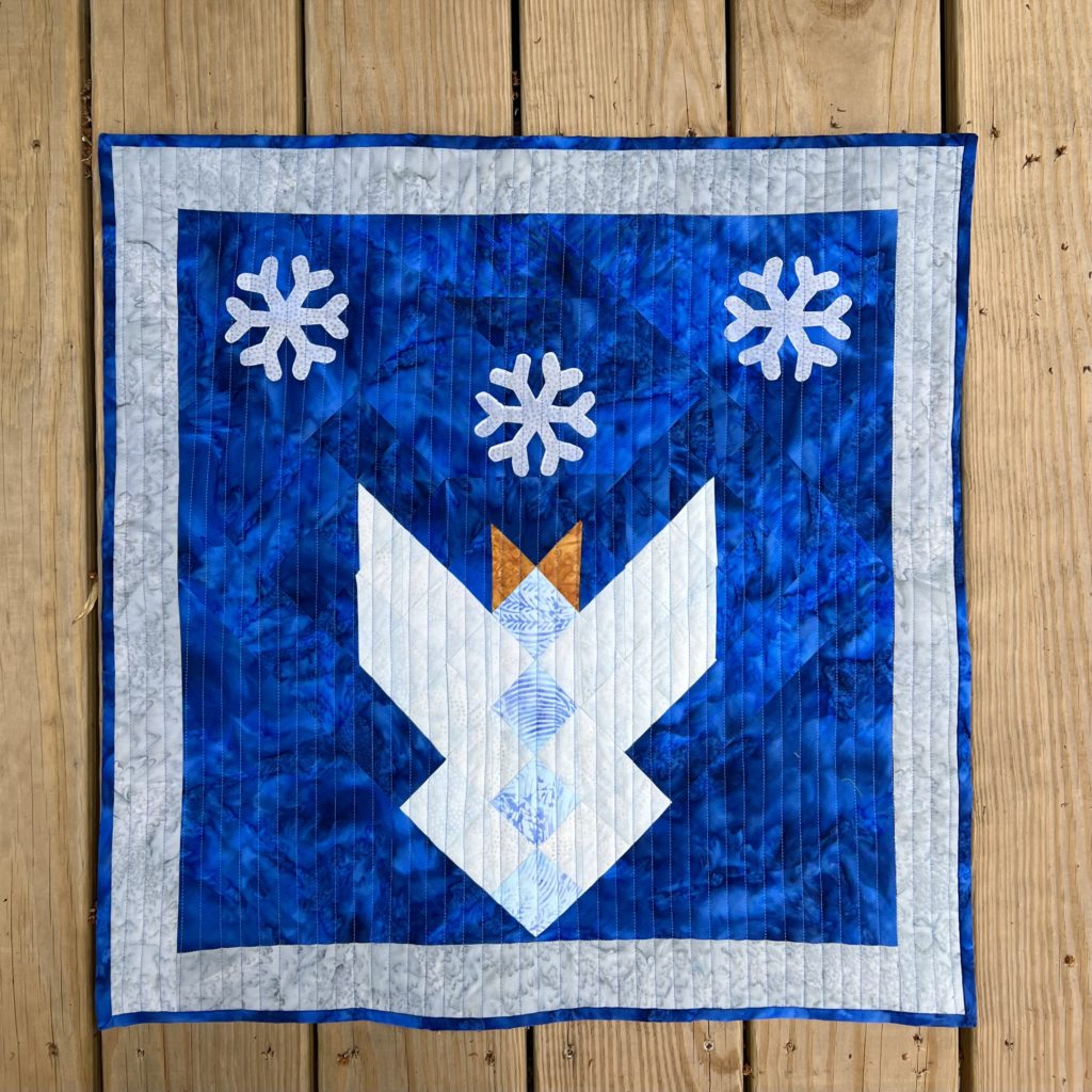 How to make an angel quilt with the Accuquilt® Tree of Life Die