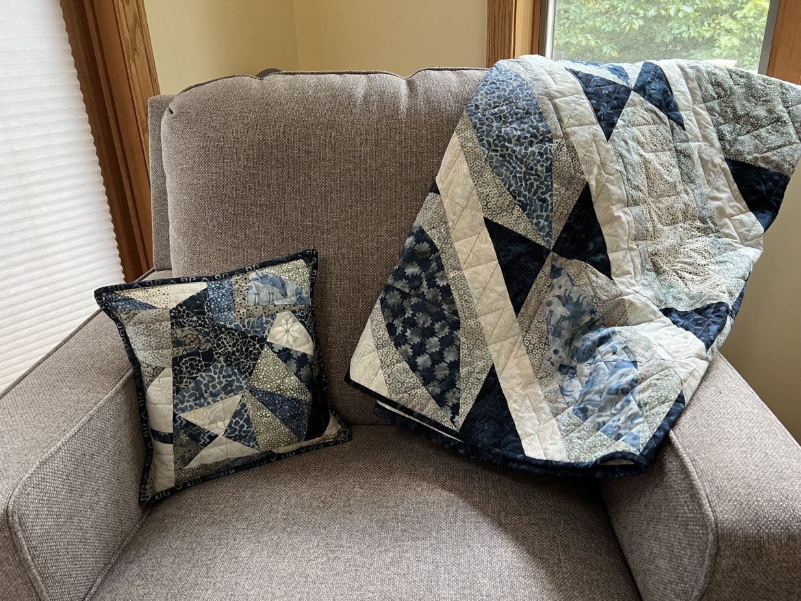 How to Make a Crumb Quilting EnvelopeStyle Throw Pillow Create with