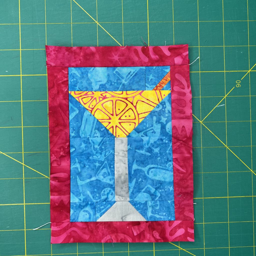 how to make a cocktail mug rug