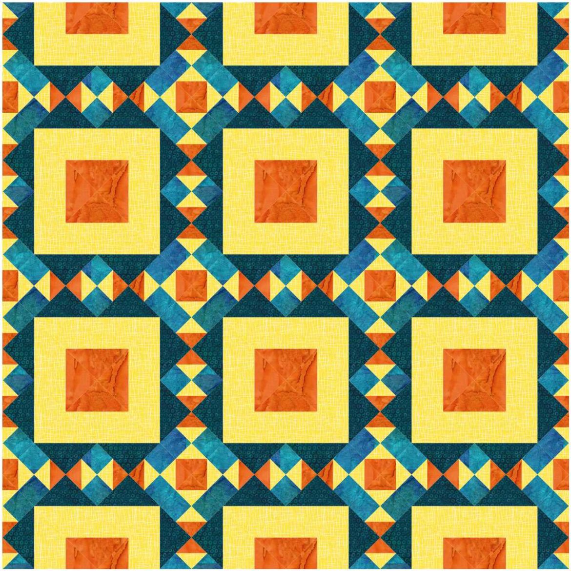 How to Make a Flutter 12" Quilt Block - Create with Claudia