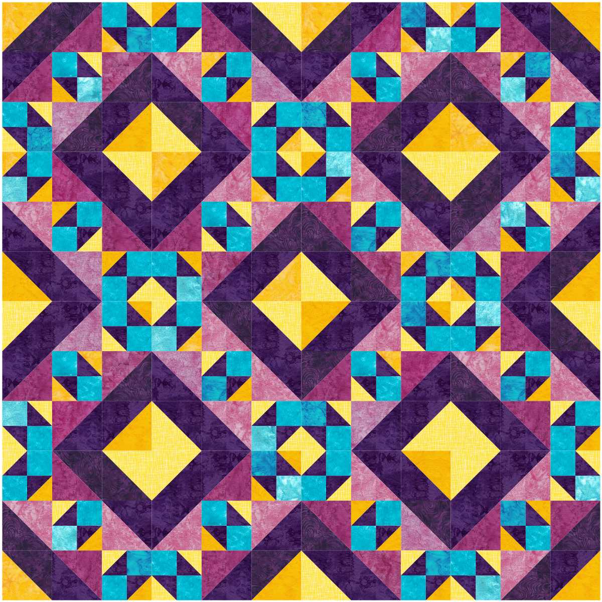 How to Make a Flutter 12" Quilt Block - Create with Claudia